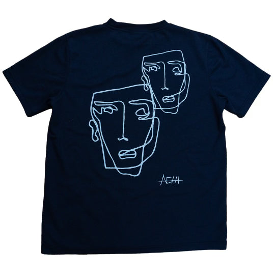 Staring Faces Tee